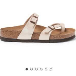 Birkenstock’s Mayari Pearl White